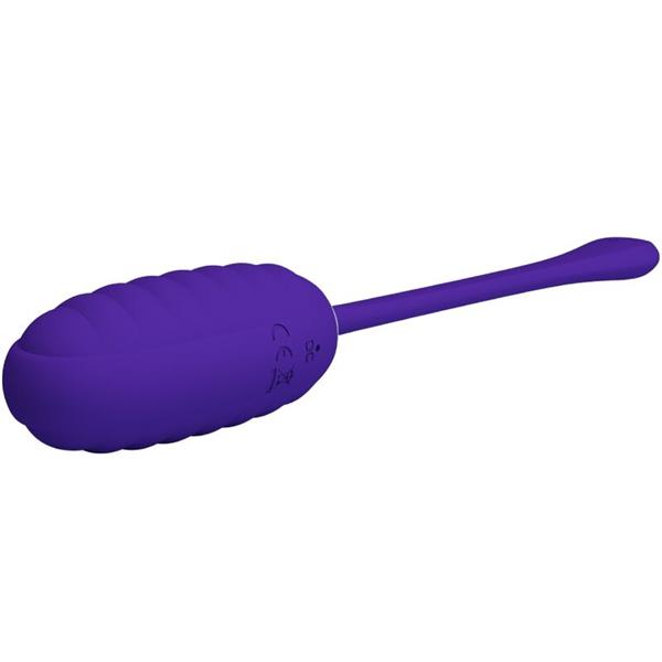 KIRK RECHARGEABLE VIBRATING EGG PURPLE