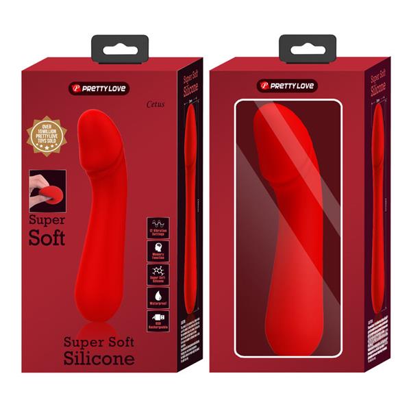 CETUS POLNILNI VIBRATOR RDEČ
