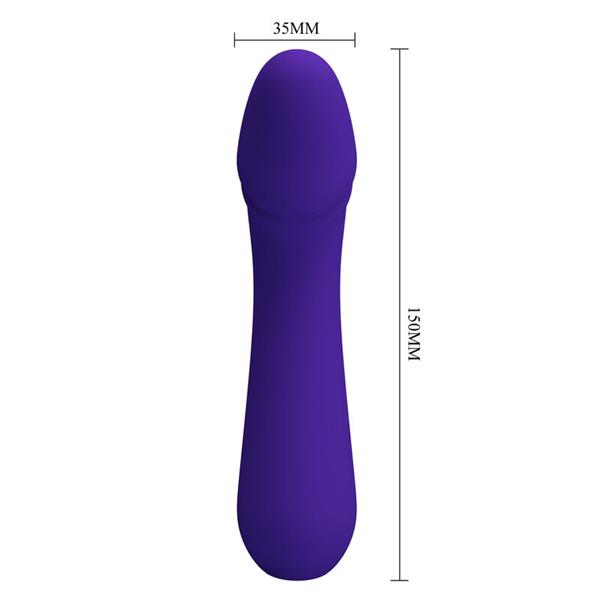 CETUS RECHARGEABLE VIBRATOR PURPLE