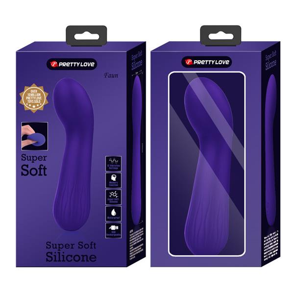 FAUN RECHARGEABLE VIBRATOR PURPLE