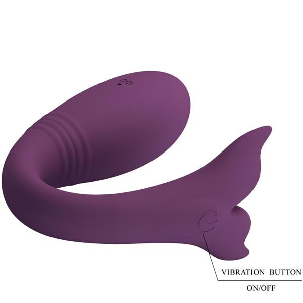 JAYLEEN VIBRATOR APP REMOTE CONTROL PURPLE