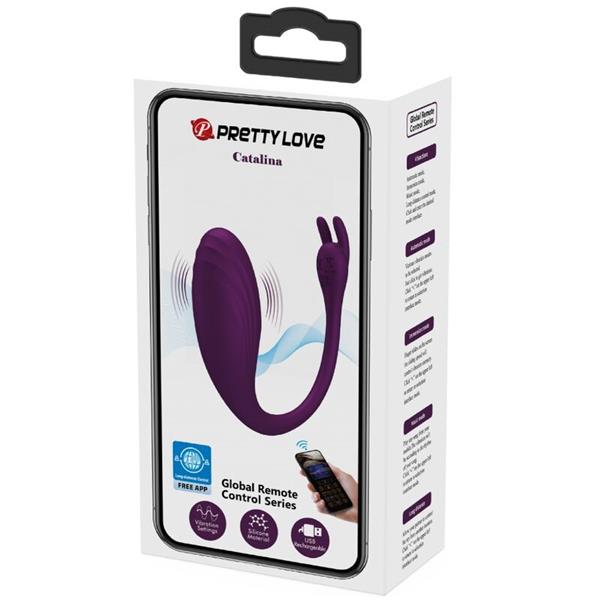 CATALINA VIBRATOR APP REMOTE CONTROL PURPLE