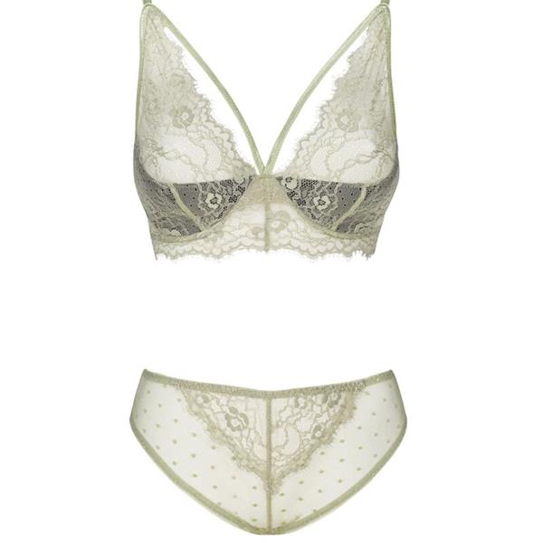 PINE LC 90667 BRA + PANTY KHAKI