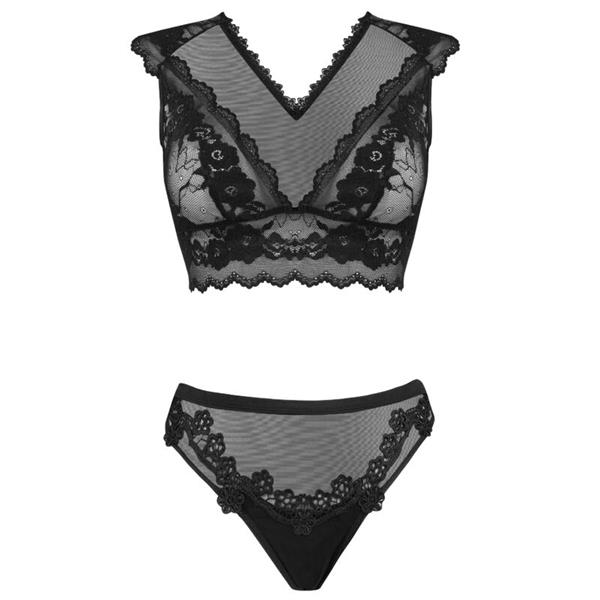 TIMOSAN LC 90631 BRA + PANTY BLACK