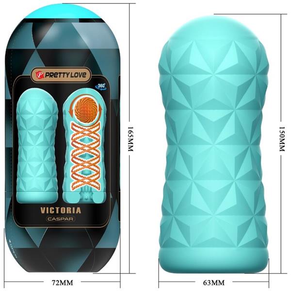 VICTORIA CASPAR MASTURBATOR AQUA GREEN