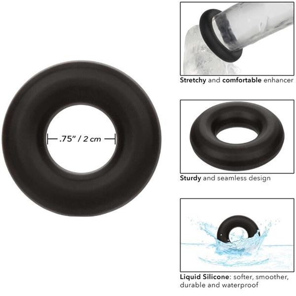 ALPHA PROLONG MEDIUM RING BLACK