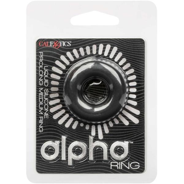 ALPHA PROLONG MEDIUM RING BLACK