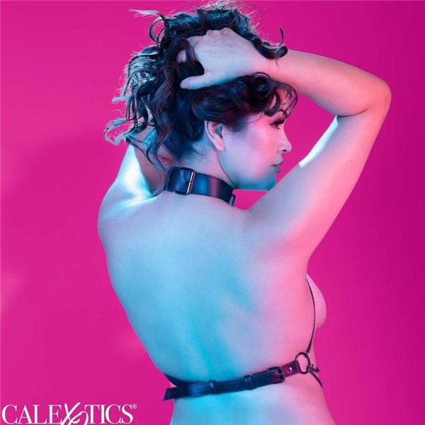 EUPHORIA PLUS SIZE MULTI CHAIN COLLAR HARNESS