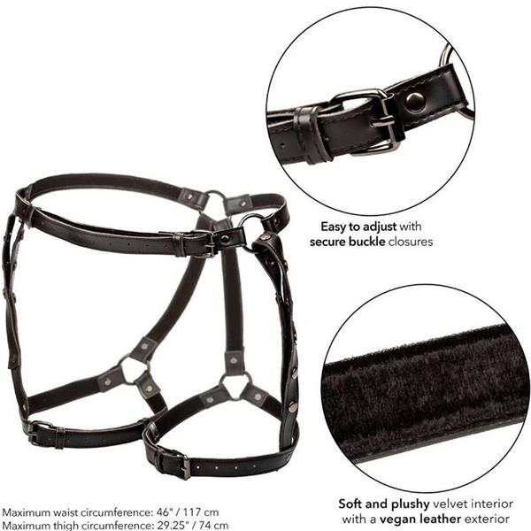 EUPHORIA PLUS SIZE RIDING THIGH HARNESS