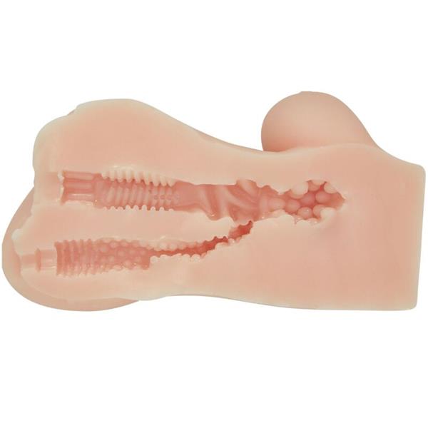 REALISTIC VAGINA AND ANUS HANNAH VIBRATOR