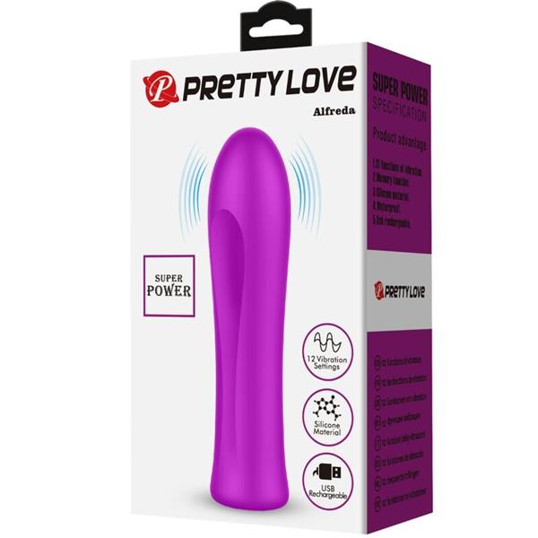 ALFREDA SUPER MOČAN VIBRATOR VIOLET