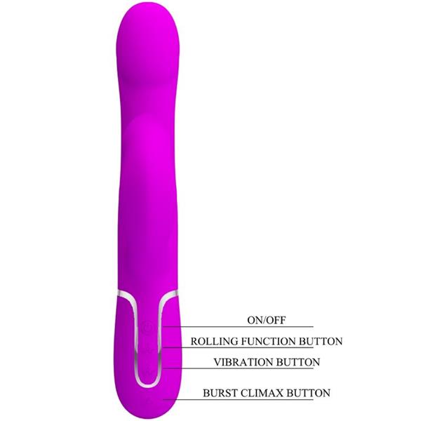 RABBIT VIBRATOR PERLE VIOLET