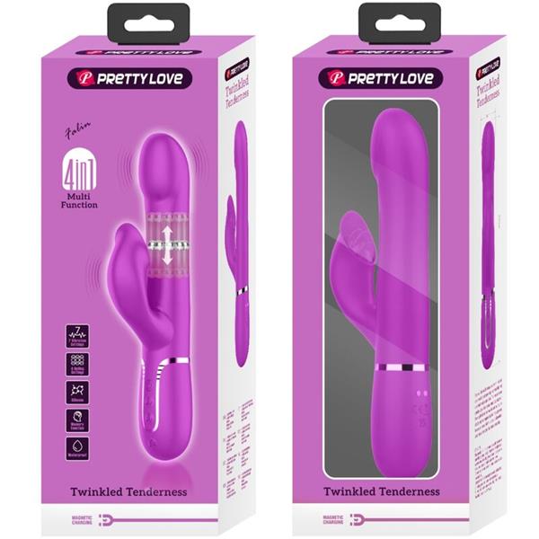 RABBIT VIBRATOR PERLE VIOLET