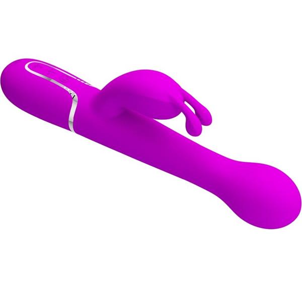 DEJON RABBIT VIBRATOR 3 V 1 MULTIFUNKCIONALNI VIJOLIČNI