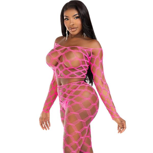 TOP & LEGGINS HARDCORE GREEN