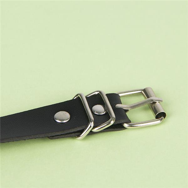 LEATHER CHAINBELT BLACK ONE SIZE