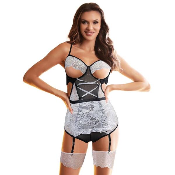 MAID BODY COSTUME S/M