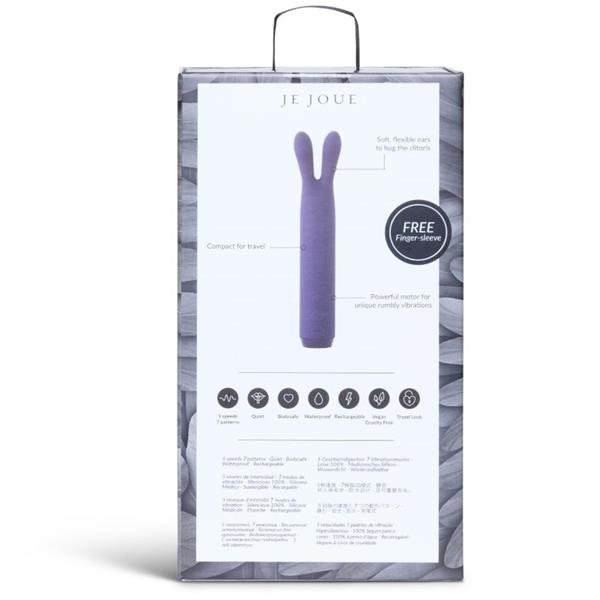 VIBRATING BULLET RABBIT PURPLE