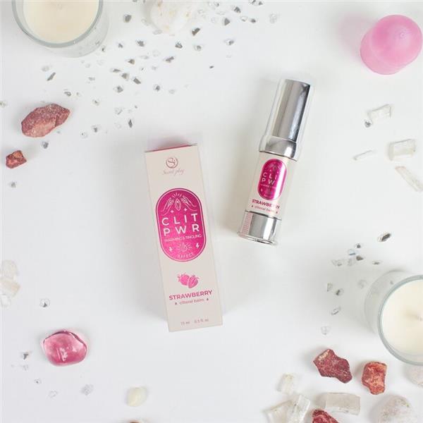 CLIT PWR STRAWBERRY CLITORIS BALM