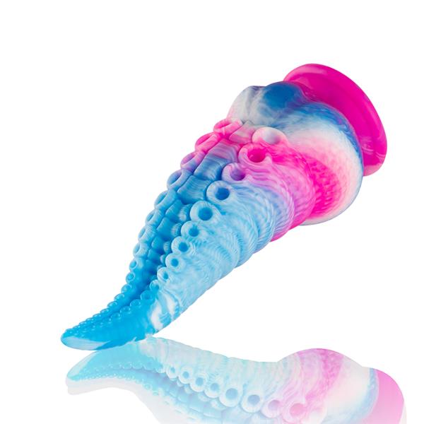 PHORCYS BLUE TENTACLE DILDO BIG SIZE