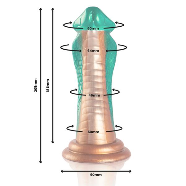 PYTHON DILDO COBRA GREEN