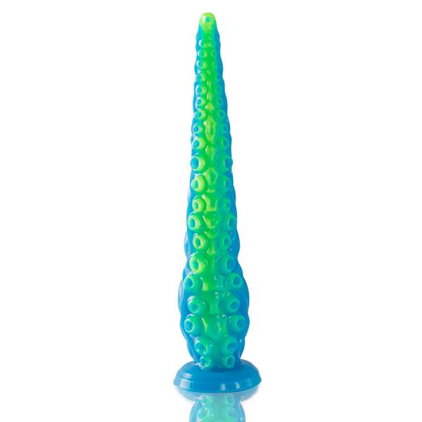 SCYLLA FLUORESCENT THIN TENTACLE DILDO LARGE SIZE