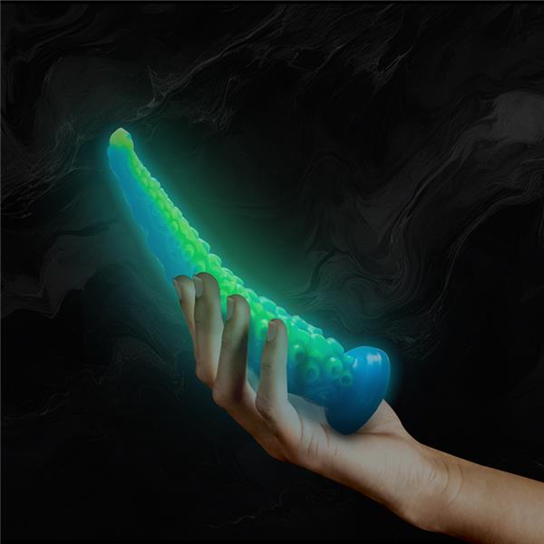 SCYLLA FLUORESCENT THIN TENTACLE DILDO SMALL SIZE