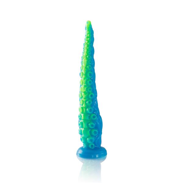 SCYLLA FLUORESCENT THIN TENTACLE DILDO SMALL SIZE
