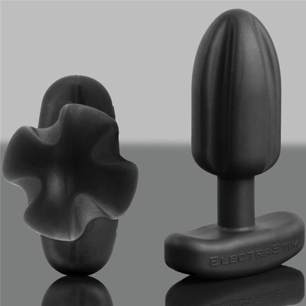 TARTARUS ANAL PLUG QUADRIPOLAR SILICONE BLACK