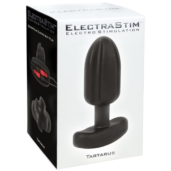 TARTARUS ANAL PLUG QUADRIPOLAR SILICONE BLACK
