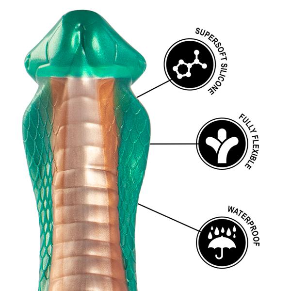 PYTHON DILDO COBRA GREEN