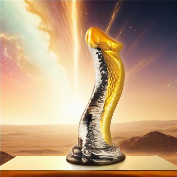 DRAKON DILDO YELLOW COBRA