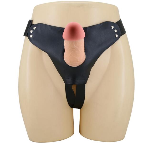 MAVIS HARNESS UNIVERSAL BRIEFS WITH DILDO 19 CM NATURAL