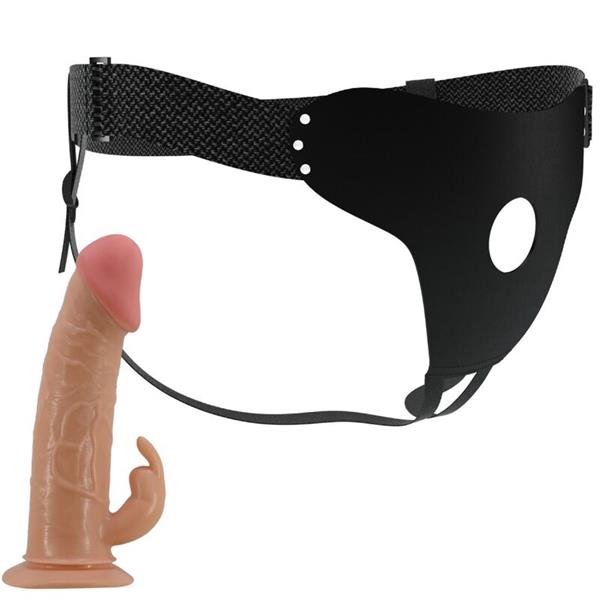 MAVIS HARNESS UNIVERSAL BRIEFS WITH DILDO 19 CM NATURAL