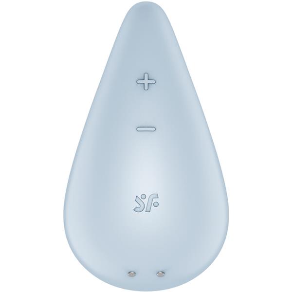 DEW DROP VIBRATOR LAY-ON WHITE