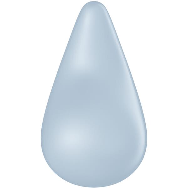 DEW DROP VIBRATOR LAY-ON WHITE