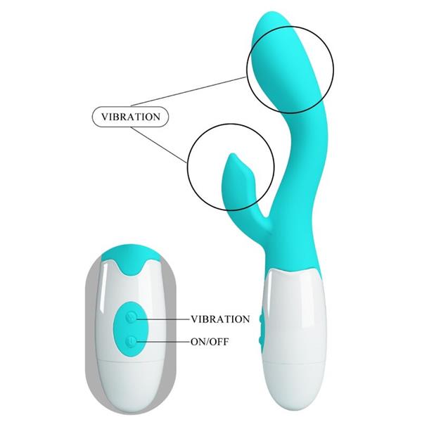 BRIGHTY G-SPOT VIBRATOR AQUA GREEN