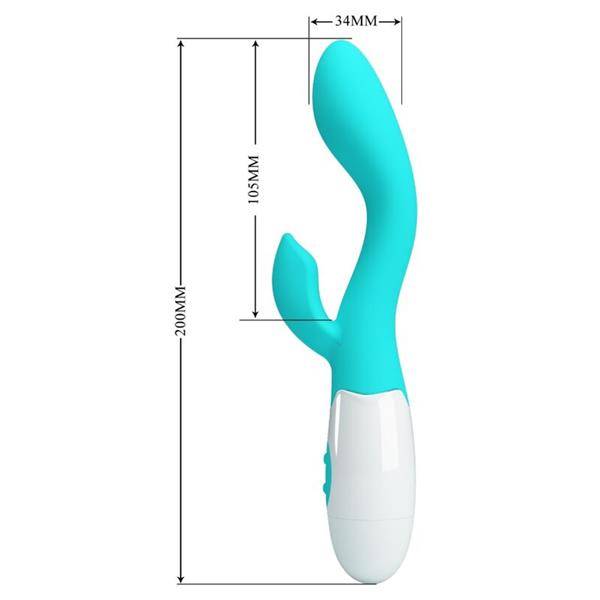 BRIGHTY G-SPOT VIBRATOR AQUA GREEN