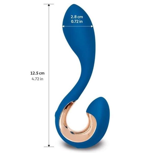 GPOP 2 G AND P POINT VIBRATOR INDIGO BLUE