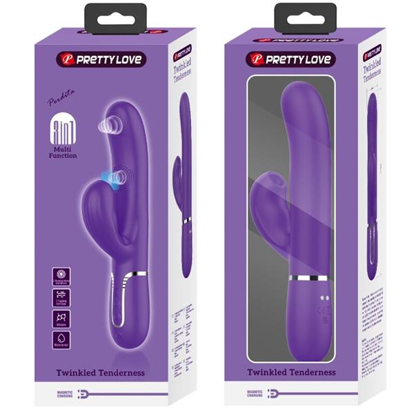 PERLITA G-SPOT VIBRATOR 3 U 1 MULTIFUNKCIJA LJUBIČASTA