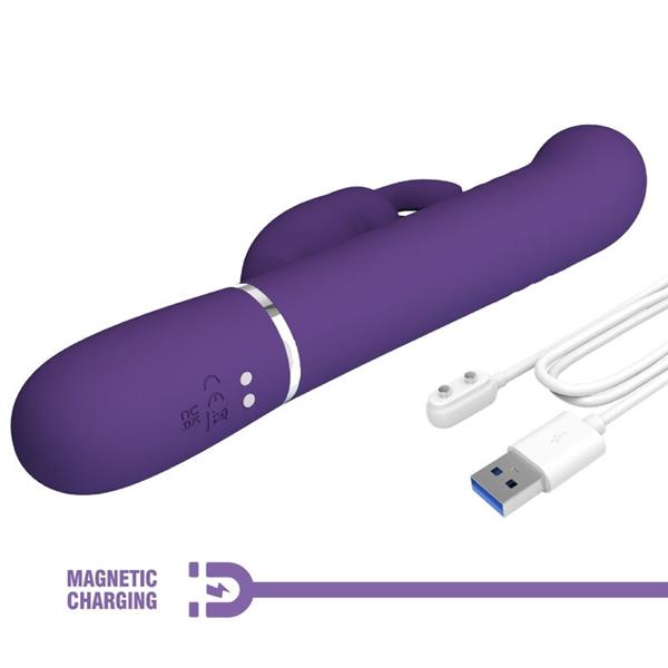 COALE RABBIT VIBRATOR 4 V 1 PURPLE