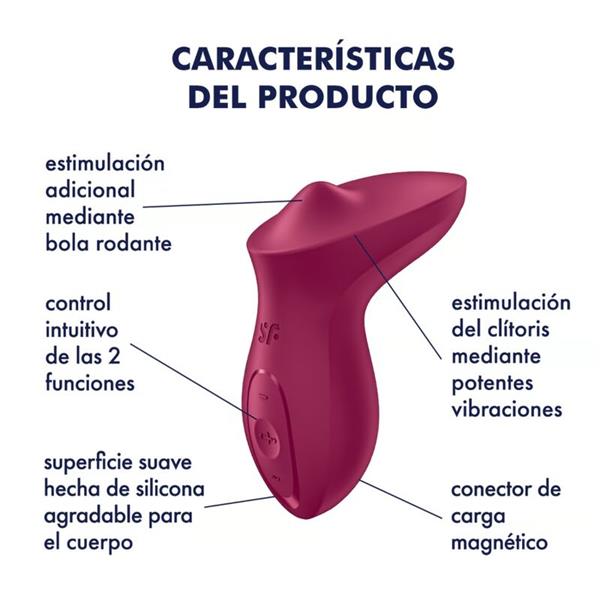 EXCITERRR LAY-ON KLITORIS BERRY VIBRATOR