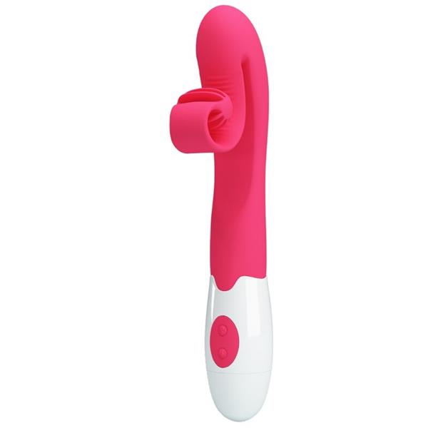 PINK VIBRATOR AND STIMULATOR 30 SPEEDS