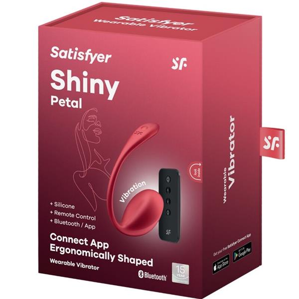 SHINY PETAL G POINT DALJINSKI STIMULATOR RDEČA BREZPLAČNA APLIKACIJA