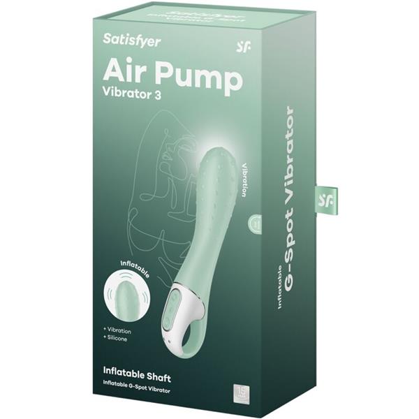 AIR PUMP VIBRATOR 3 INFLATABLE G POINT MINT