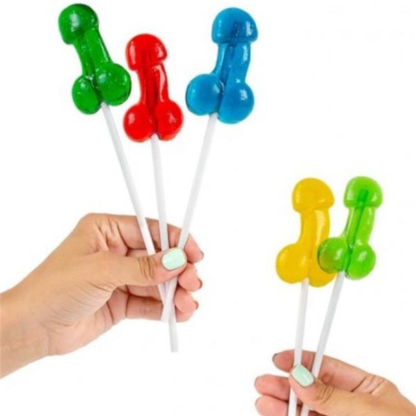 DISPLAY ASSORTMENT PENIS LOLLIPOPS WITH ALCOHOL 40 UNITS