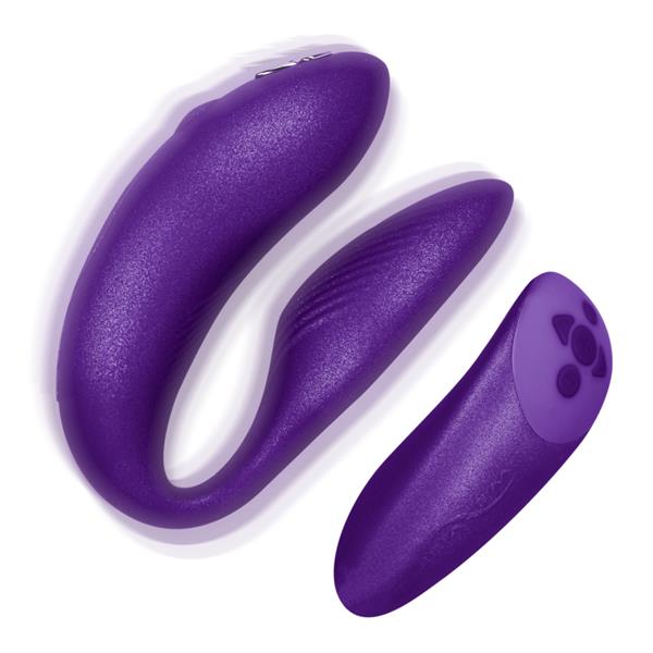 CHORUS VIBRATOR FOR COUPLES WITH LILAC SQUEEZE CONTROL