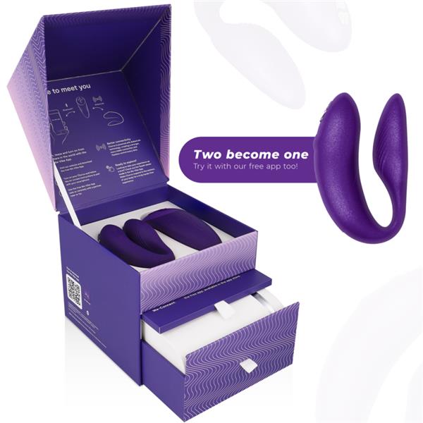 CHORUS VIBRATOR FOR COUPLES WITH LILAC SQUEEZE CONTROL