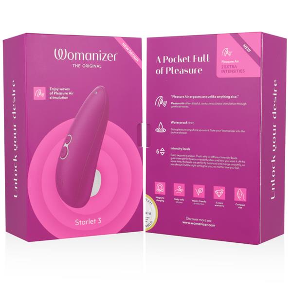 STARLET 3 CLITORAL STIMULATOR VIOLET