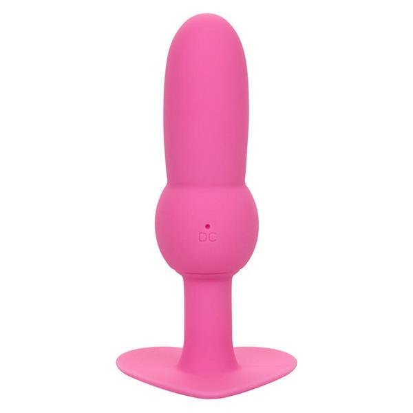 FIRST TIME ANAL PLUG BEADED PROBE 10 VIBRATIONS PINK